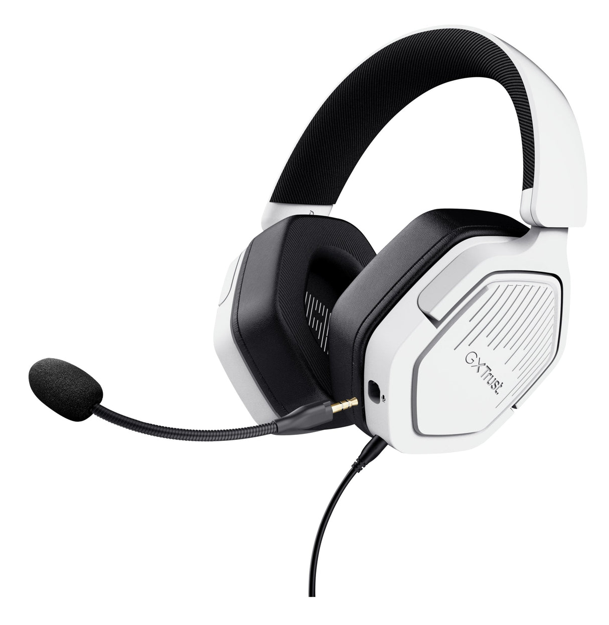 Auriculares Gaming Con Micrófono Trust Gaming Gxt 492w Carus Jack 3.5 Blancos