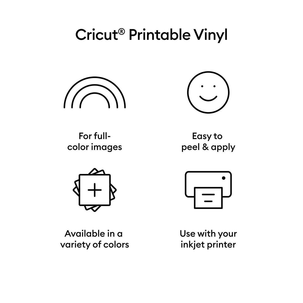 EAN 0093573785634 - Cricut 2010364 Lámina de vinilo de transferencia térmica Vinilo de termotransferencia liso 10 hojas imagen 7