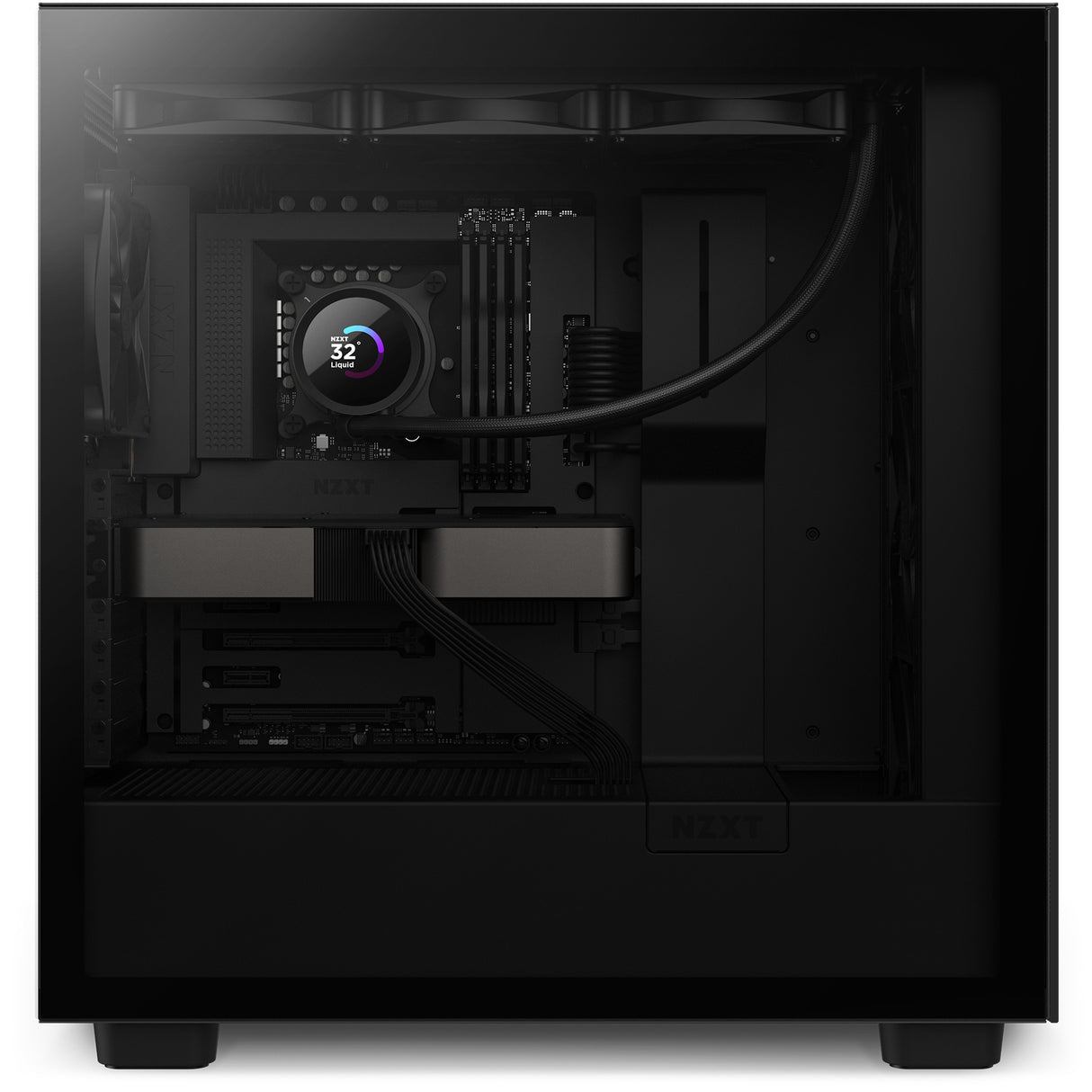 Refrigerador Liquido Cpu Nzxt Kraken 360 3x120 Negro Display Lcd