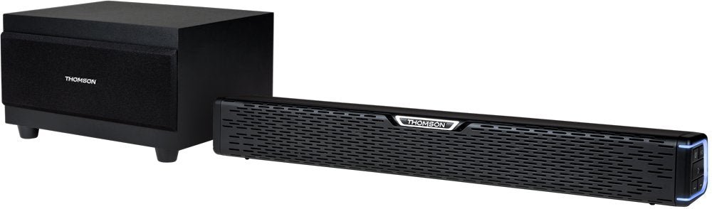 Thomson Barra De Sonido + Sub 2.1 Bt 5.0 120w Negro Sb60bts