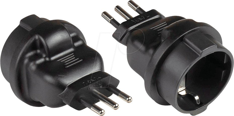 Good Connections Adaptador De Corriente Italien Tipo L Tipo F(Cee 7 3)
