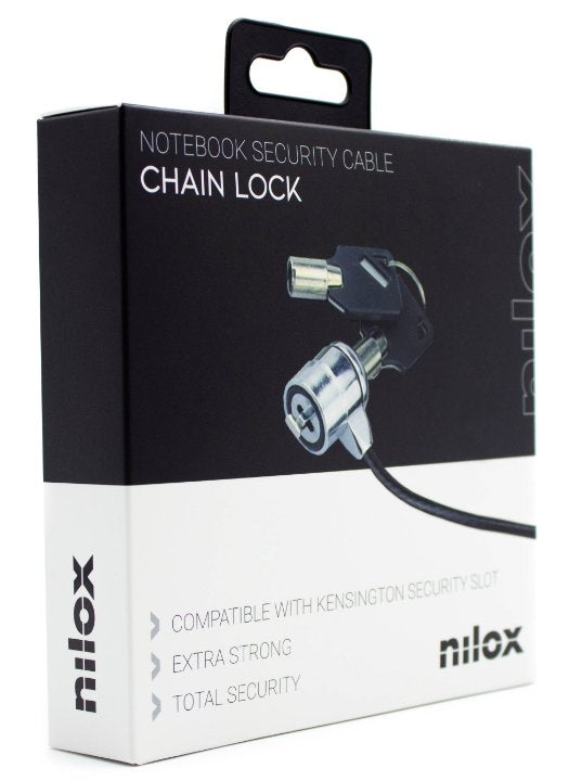 EAN 8435099528876 - Nilox NXSC001 cable antirrobo Negro 1,8 m imagen 9
