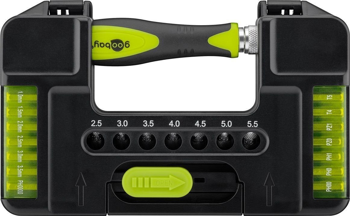 Goobay Juego De Destornilladores De Precisión De 37 Piezas