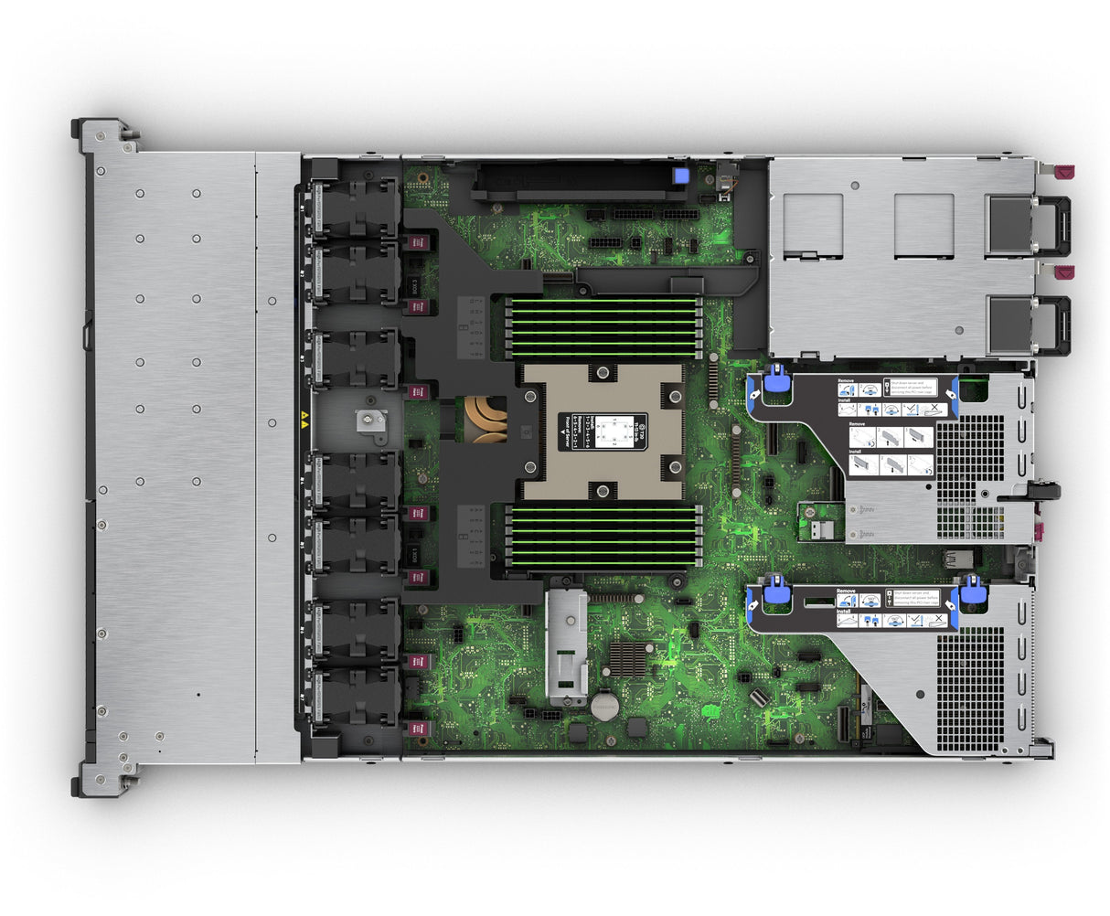 Server Hpe Proliant Dl325 Gen11 1he 9355p 3.55ghz 32-Core 2x32gb-R 8sff Hot Plug Mr408i-O 2x1000w