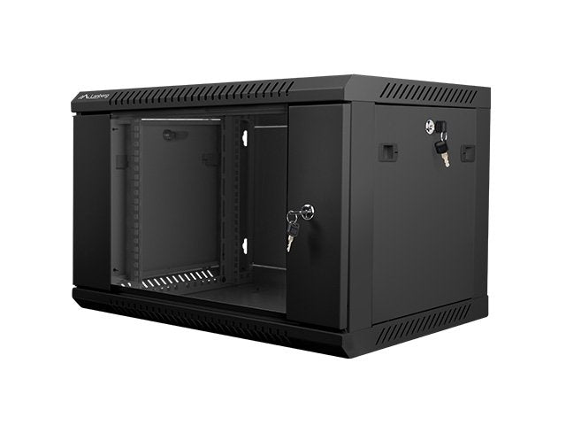 EAN 5901969403053 - Lanberg WF01-6406-10B armario rack 6U Bastidor de pared Negro imagen 1