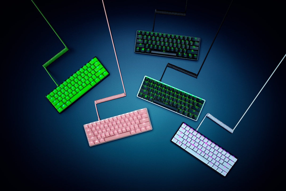 Razer Conjunto De Actualización Con Teclas Pbt + Cable En Espiral Rc21-01491000-R3m1