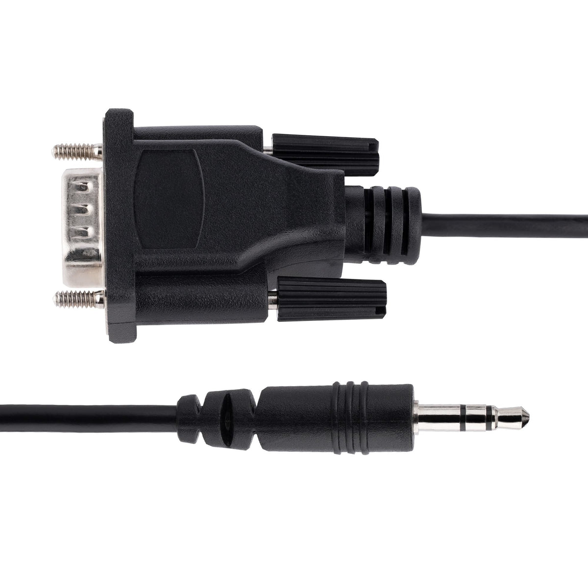 EAN 65030893565 - StarTech.com 9M351M-RS232-CABLE cambiador de género para cable DB-9 3.5mm Negro imagen 3