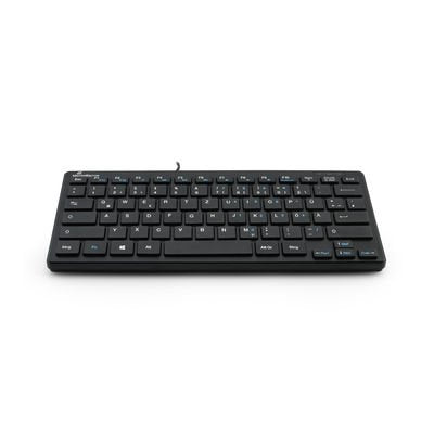 Mediarange Mros112 Teclado Usb Qwertz Alemán, Suizo Negro