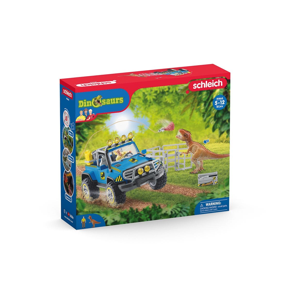 Schleich Dinosaurs 41464 Off-Road Vehicle W. Dino Outpost