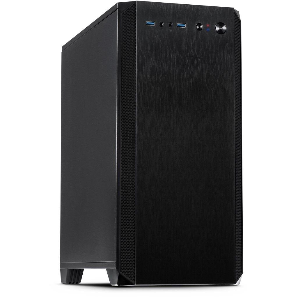 EAN 4260455643788 - Inter-Tech H-606 Micro Torre Negro imagen 1