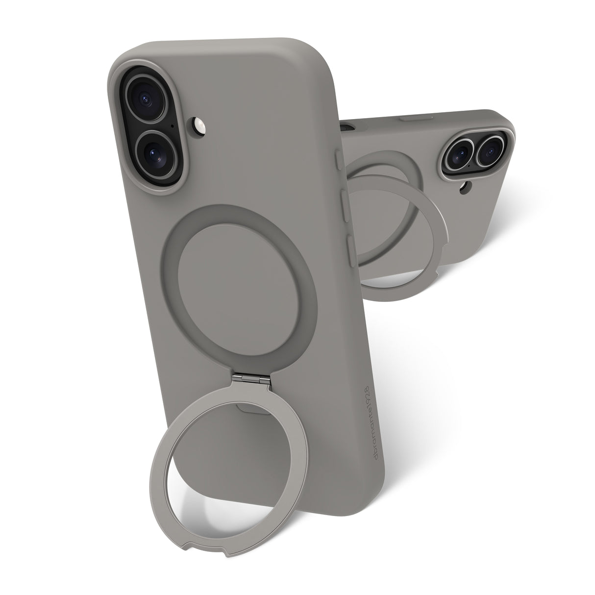 Dbramante1928 Roskilde Kick Icon Carcasa Trasera Para Teléfono Móvil Compatibilidad Con Magsafe Piedra De Río Para Apple Iphone 17