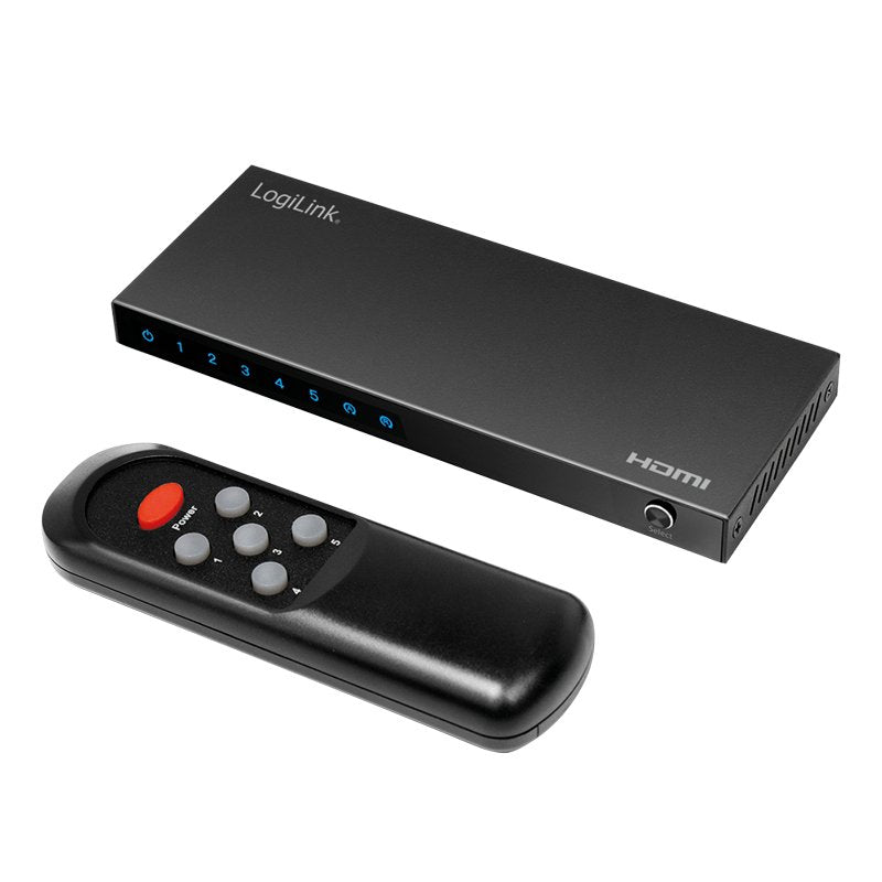 EAN 4052792070804 - LogiLink HD0060 interruptor de video HDMI imagen 1