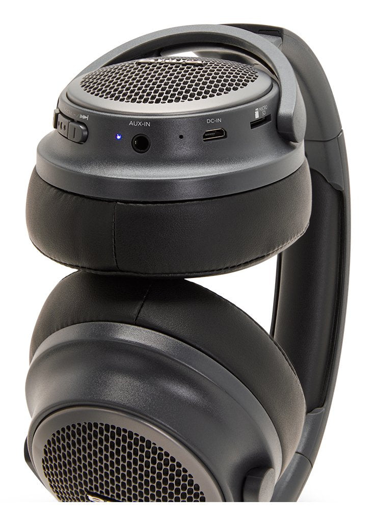 Auriculares Inalámbricos Aiwa Hst-250bt Tn Con Micrófono Bluetooth Gris