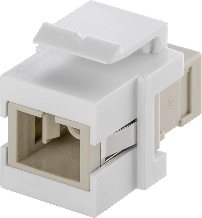 Adaptador Keystone Fibra Optica Sc Hembra - Sc Hembra Simplex 17mm