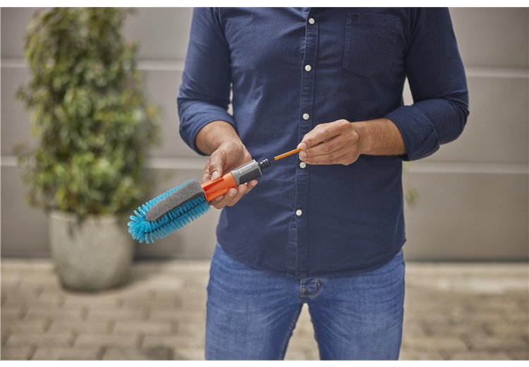 Cepillos De Lavado Gardena 18864-20 Gris/Turquesa