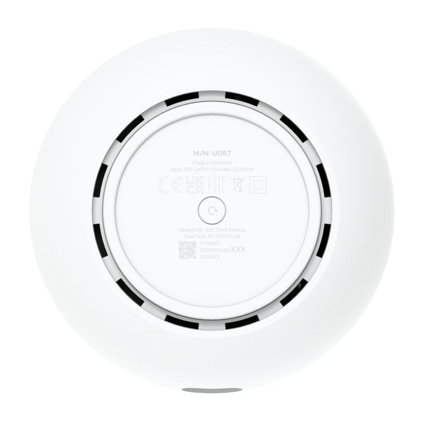 EAN 0810177160212 - Ubiquiti Dream 7 router inalámbrico 2.5 Gigabit Ethernet Tribanda (2.4 GHz / 5 GHz / 6 GHz) Blanco imagen 5