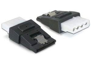 Delock Adaptador Power 4pin Molex Hembra > Sata Power 15pin Hembra Con Clip
