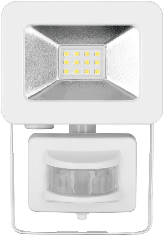 Proyector De Exterior Led, 10w Con Sensor De Movimiento
Con 850 Lm, Luz Blanca Neutra (4000 K), Sensor Pir Con Función On/Off