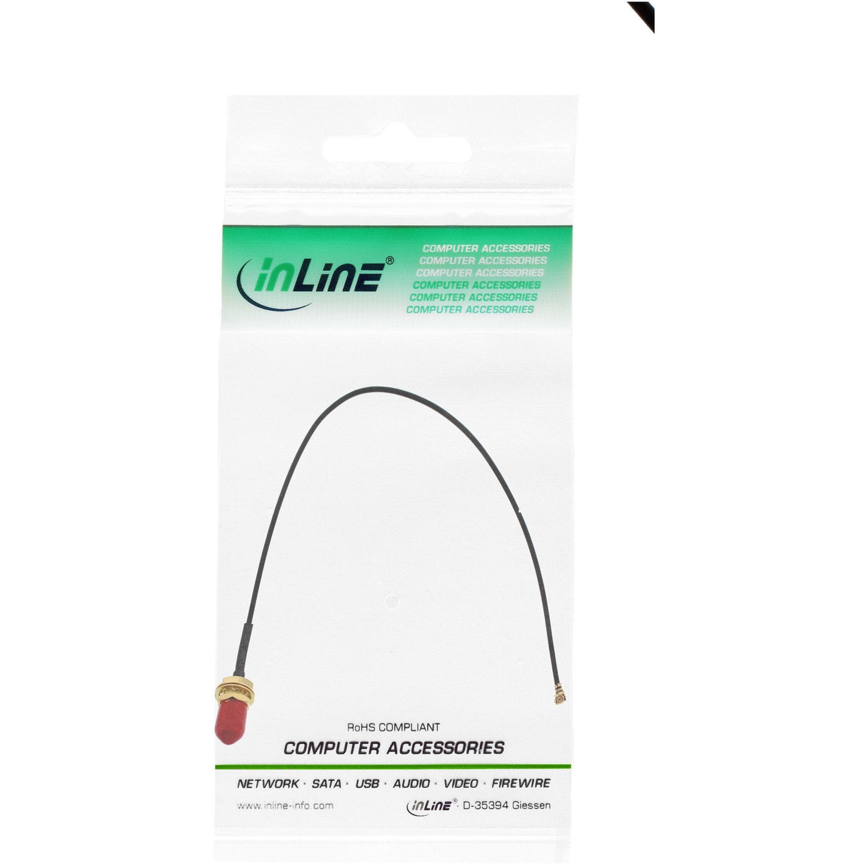 EAN 4043718122578 - InLine 40835B cable coaxial 0,2 m imagen 4