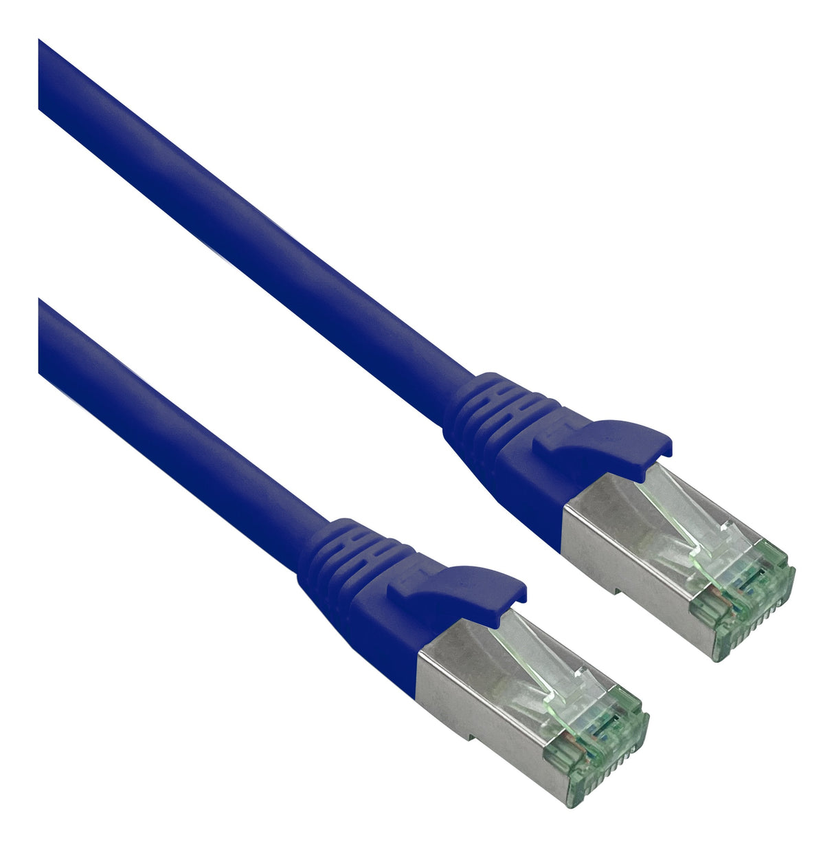 Helos Grs Certificado Cat 6a Cable De Red Con Cat 7 Rohkabel Tpe Aal 0,5m