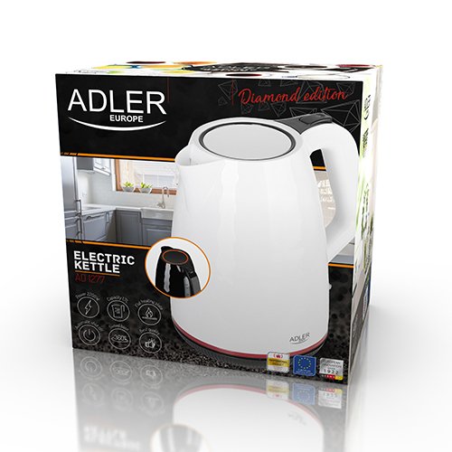EAN 5902934831222 - Adler AD 1277 B tetera eléctrica 1,7 L 2200 W Negro imagen 7