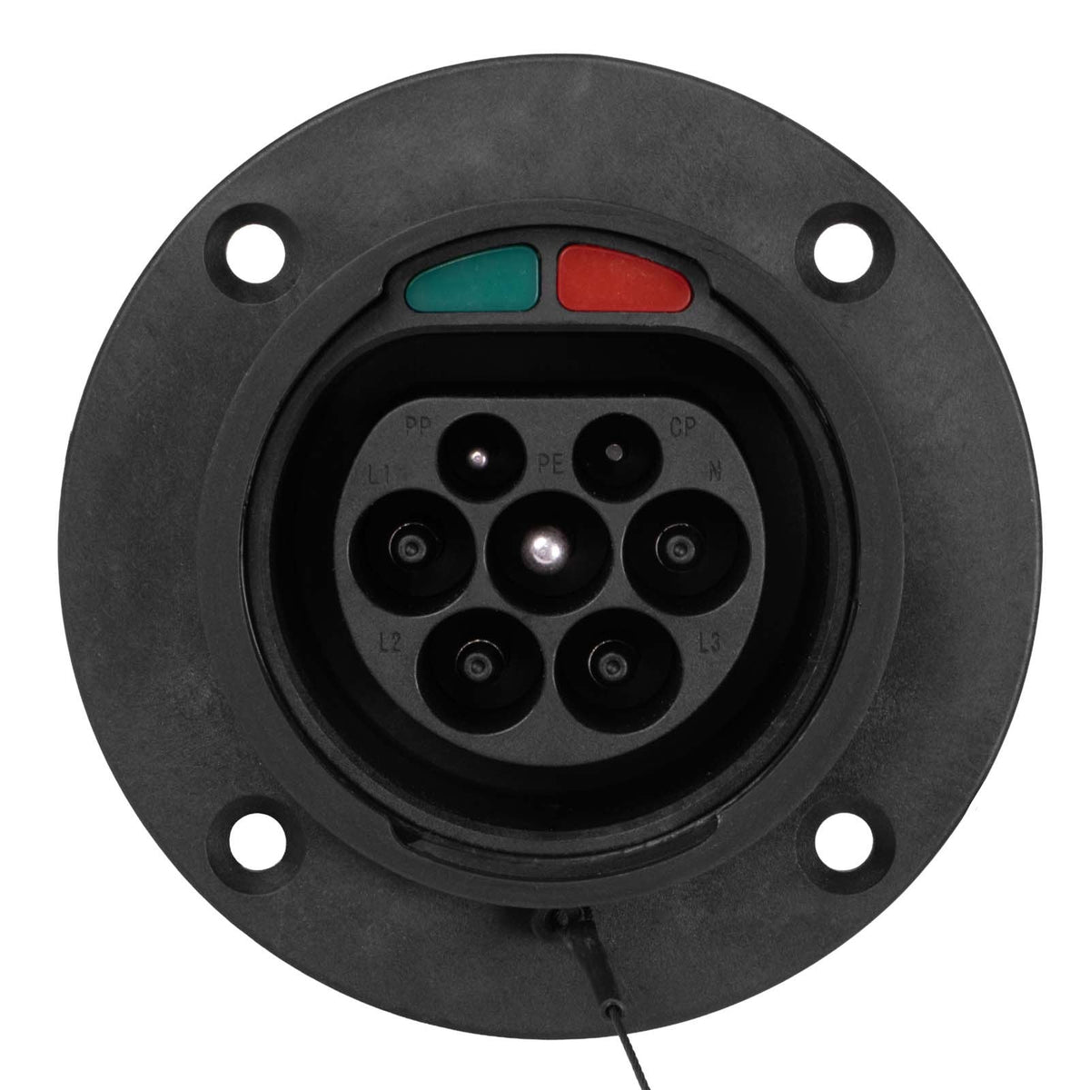 Akyga Ak-Sc-E26 Emobility Ladesteckdose 32 A 3phasig Type 2 No 3 0 M