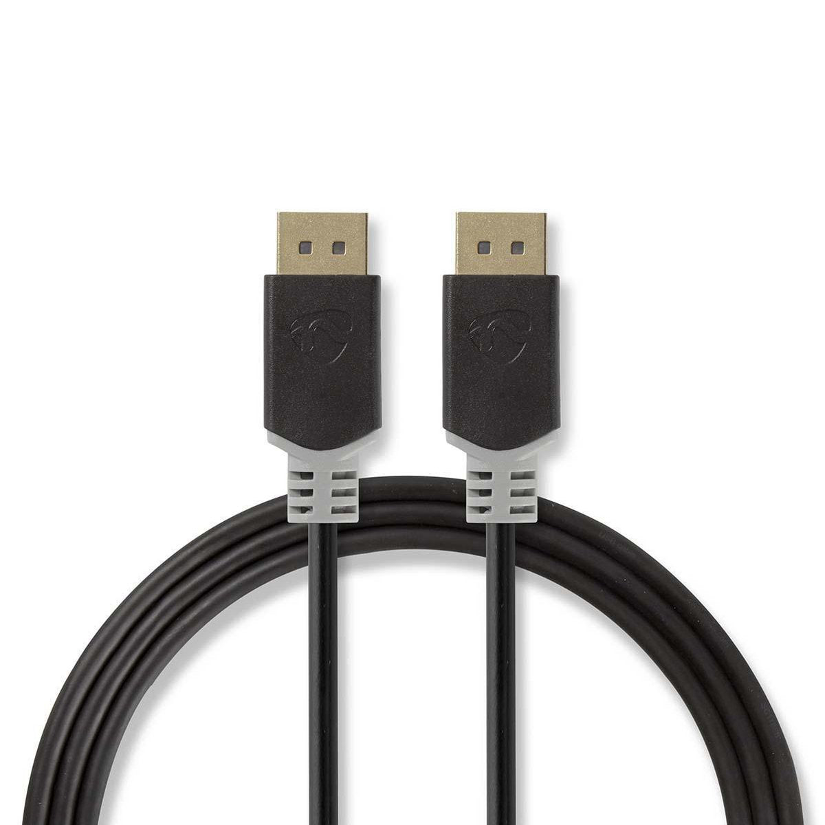 Nedis Ccbw37014at20 Cable Displayport 2 M Antracita, Gris