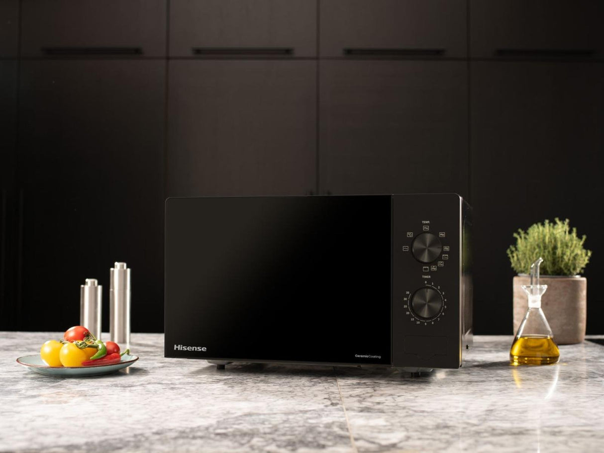 EAN 3838782655340 - Hisense 741470 microondas Negro Microondas combinado Encimera 20 L 700 W imagen 7