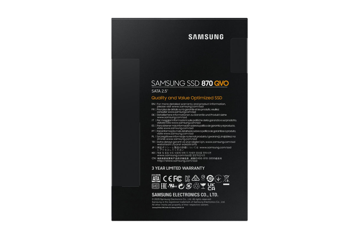 Disco Ssd Samsung 870 Qvo 4tb Sata Iii