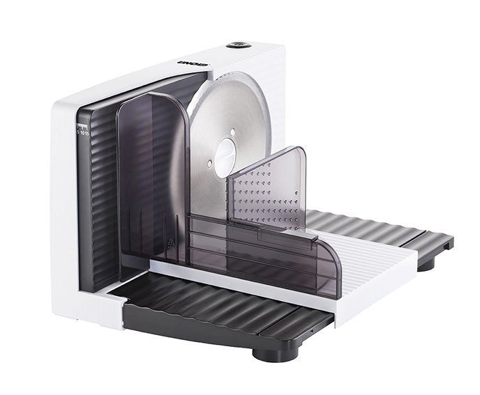 EAN 4011689788604 - Unold 78860 rebanadora Eléctrico 100 W Negro, Blanco Plástico, Acero inoxidable imagen 1