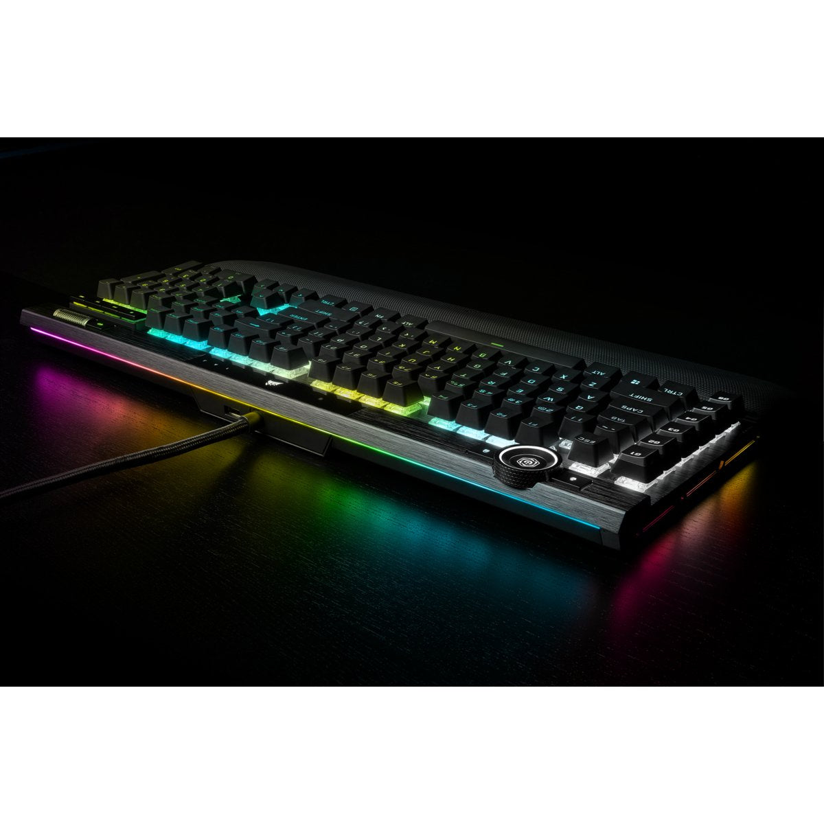 Teclado (Aleman) Corsair K100 Rgb Optisch-Mechanisch Opx Black
