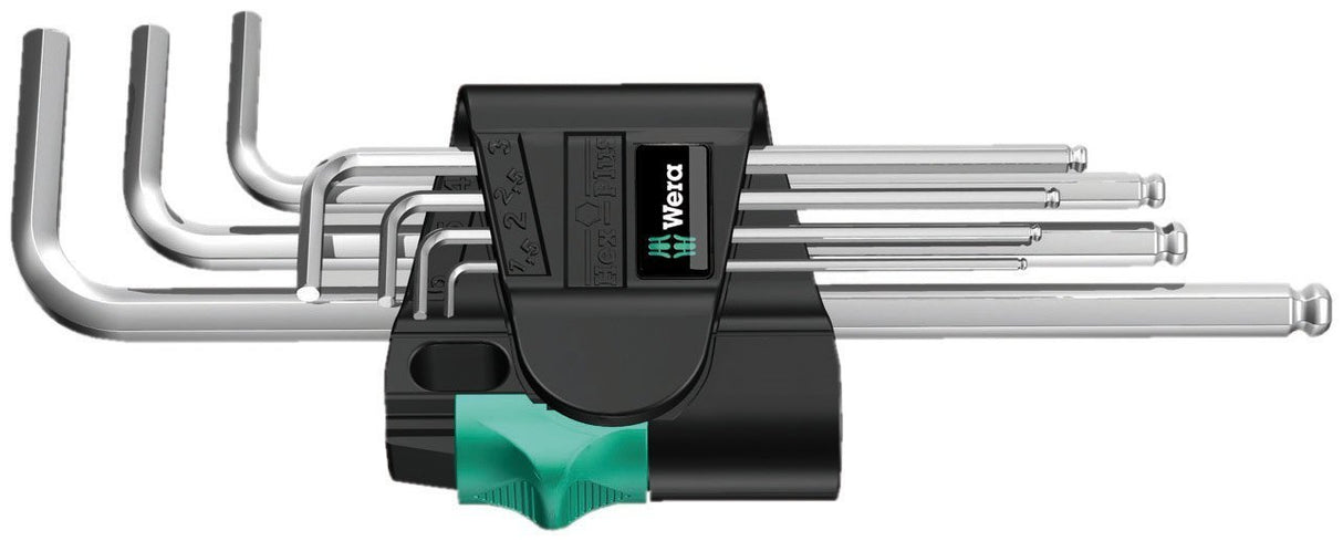 EAN 4013288104816 - Wera 950/9 Hex-Plus 1 Juego de llaves allen Métrico 9 pieza(s) imagen 1