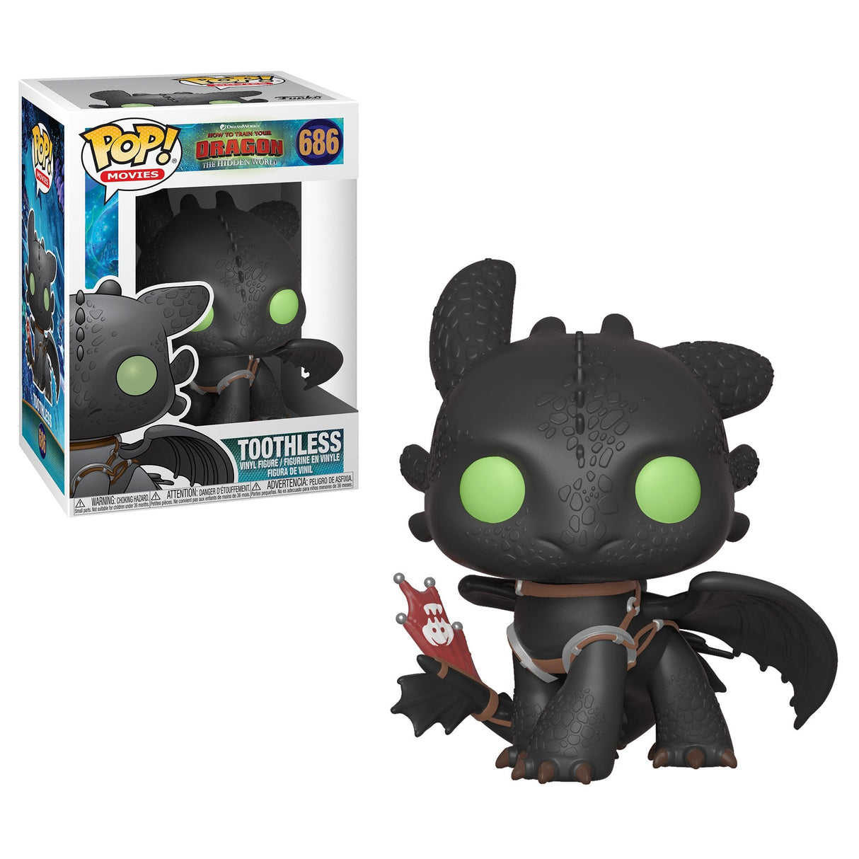 Funko Pop Como Entrenar A Tu Dragon 3 Desdentao
