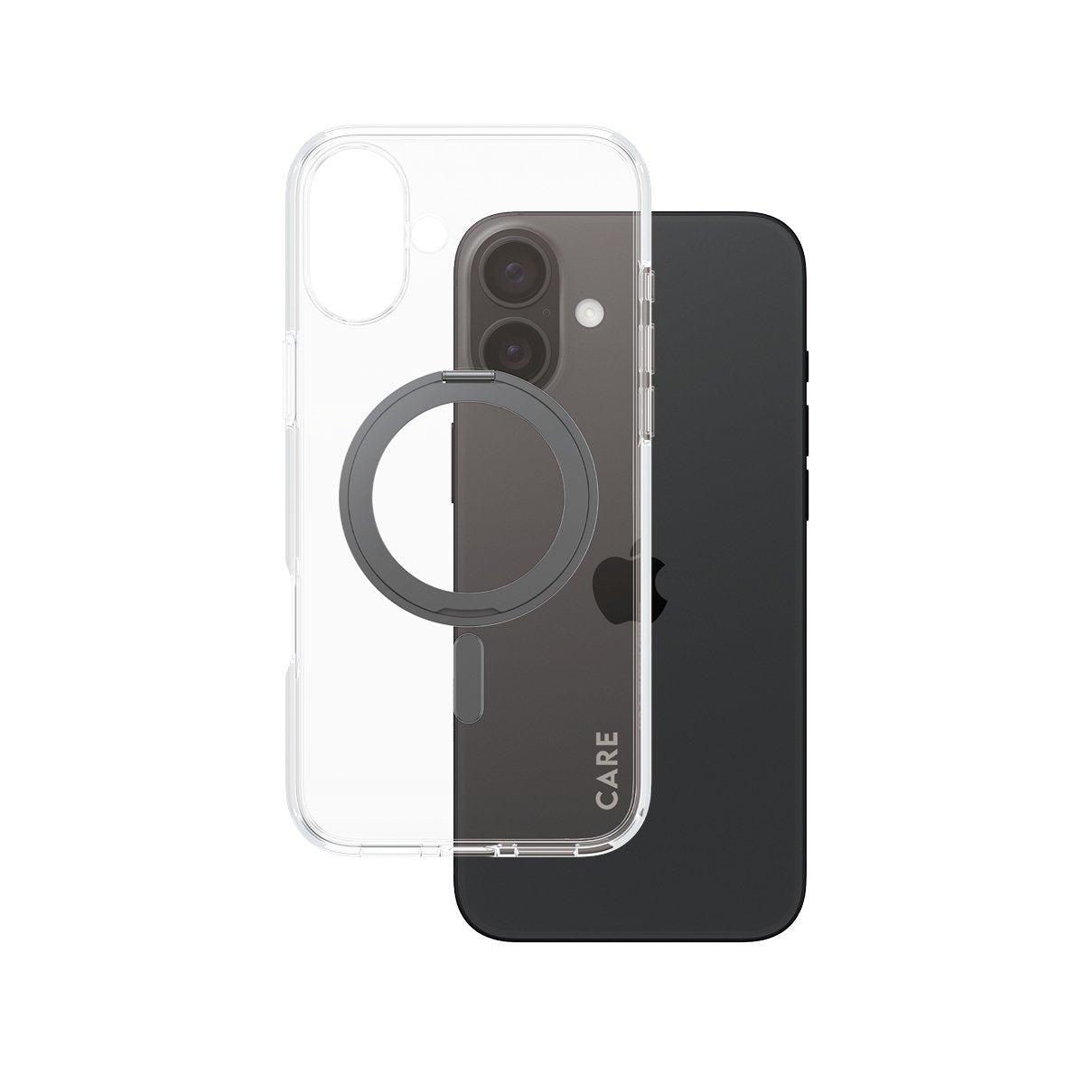 Panzerglass Care Feature Kickstand Iphone 16 Plus Schwarz