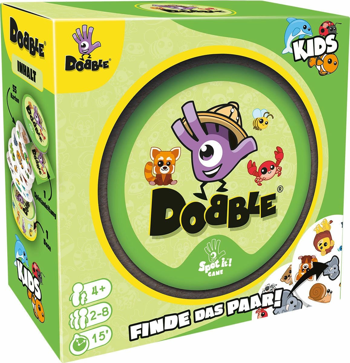 Asmodee Dobble Kids, Juego De Cartas Zygd0031