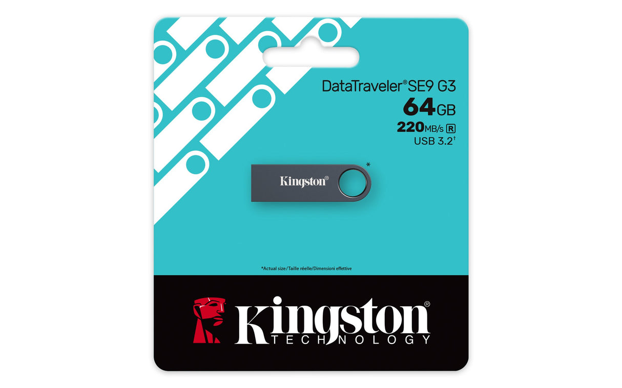 EAN 0740617343465 - Kingston Technology DataTraveler SE9 G3 unidad flash USB USB tipo A 3.2 Gen 1 (3.1 Gen 1) Negro imagen 4