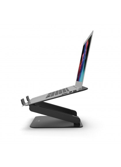 Soporte Para Portátil Port Designs Aluminio 39.6 Cm (15.6") Black