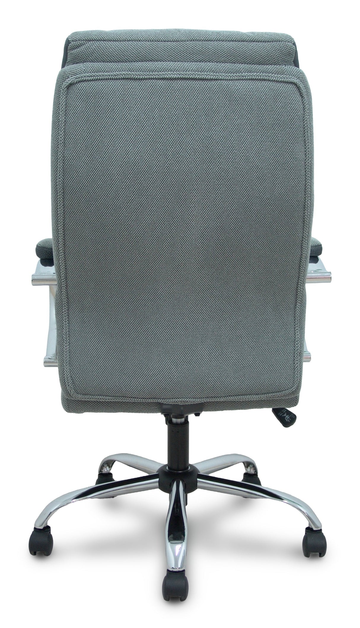 Piqueras Y Crespo Forol Sillon Opti533 Basculante Tapizado Tela Color Gris Base Cromo Ruedas Nailon