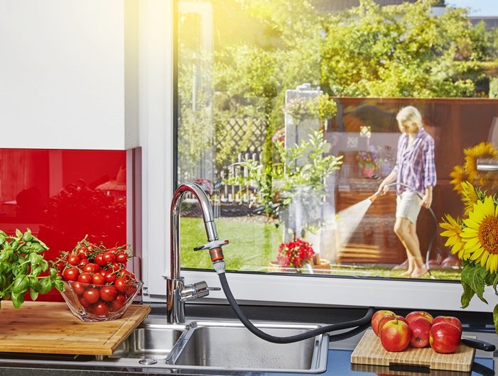 Adaptador Grifo Interior Rosca M22x1 Hembra,M24 X1 Macho. Gardena