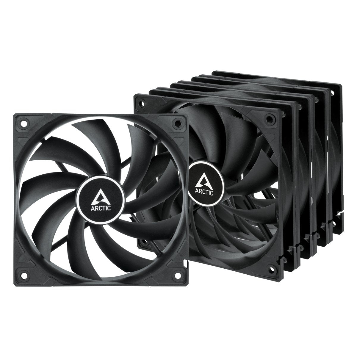 EAN 4895213703291 - ARCTIC F12 Carcasa del ordenador Ventilador 12 cm Negro 5 pieza(s) imagen 1