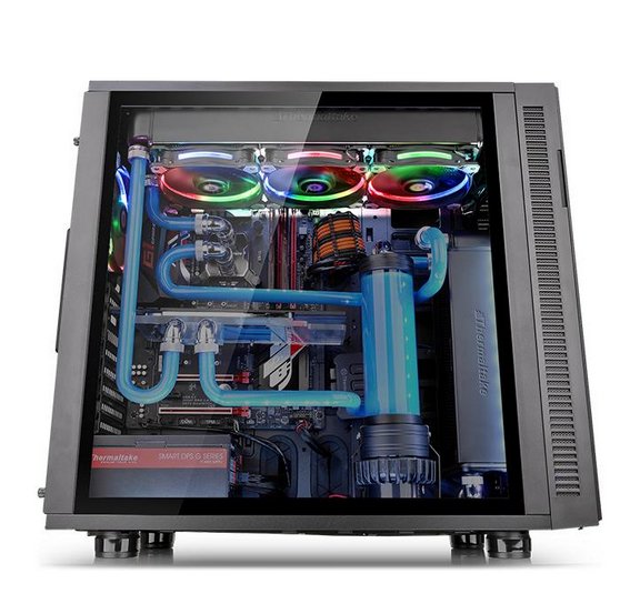 Caja Pc Thermaltake Suppressor F31 Cristal Templado Negra