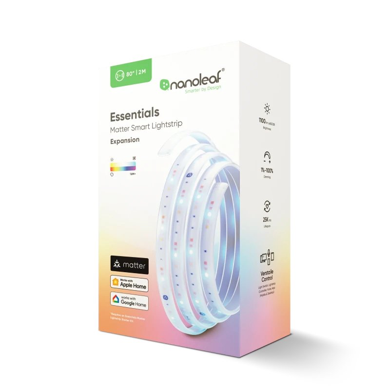 EAN 4897105331421 - Nanoleaf NF080E00-2LS cinta luminosa Regleta luminosa universal 2000 mm imagen 2