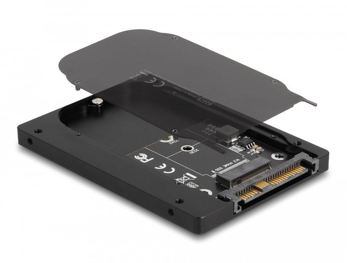 EAN 4043619633791 - DeLOCK 63379 caja para disco duro externo Caja externa para unidad de estado sólido (SSD) Negro imagen 1