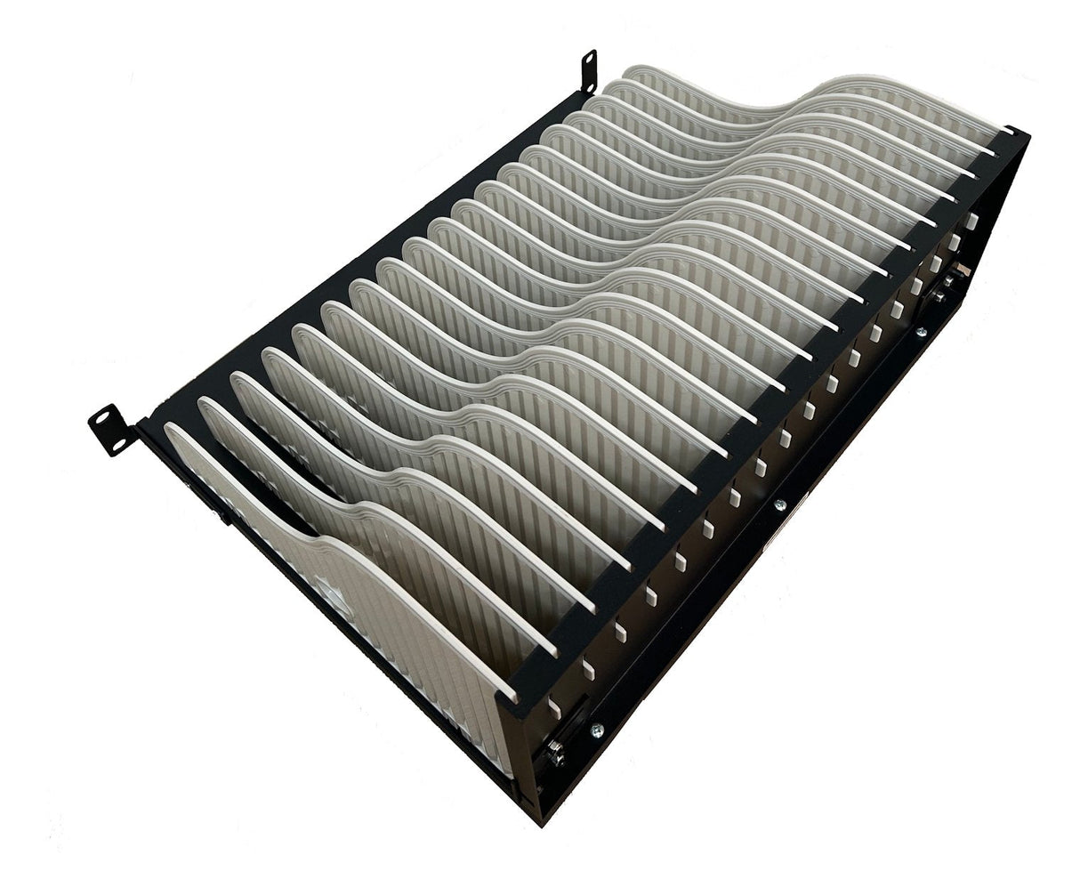 Estante Ewent Con 18 Ranuras De Carga Para Portatilés 483x360x165mm