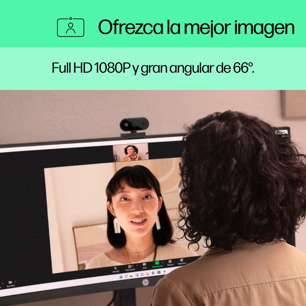 Webcam Hp 320 Fhd 1920 X 1080 Full Hd 53x26aa
