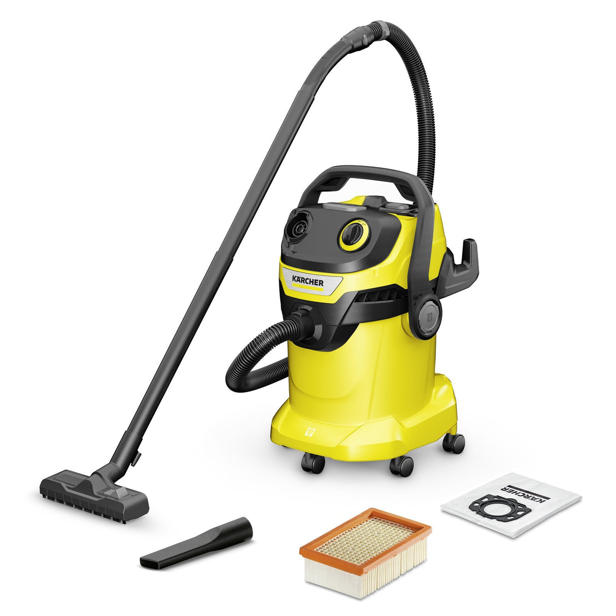 EAN 4054278661872 - Kärcher WD 5 V-25/5/22 Negro, Amarillo 25 L 1100 W imagen 1