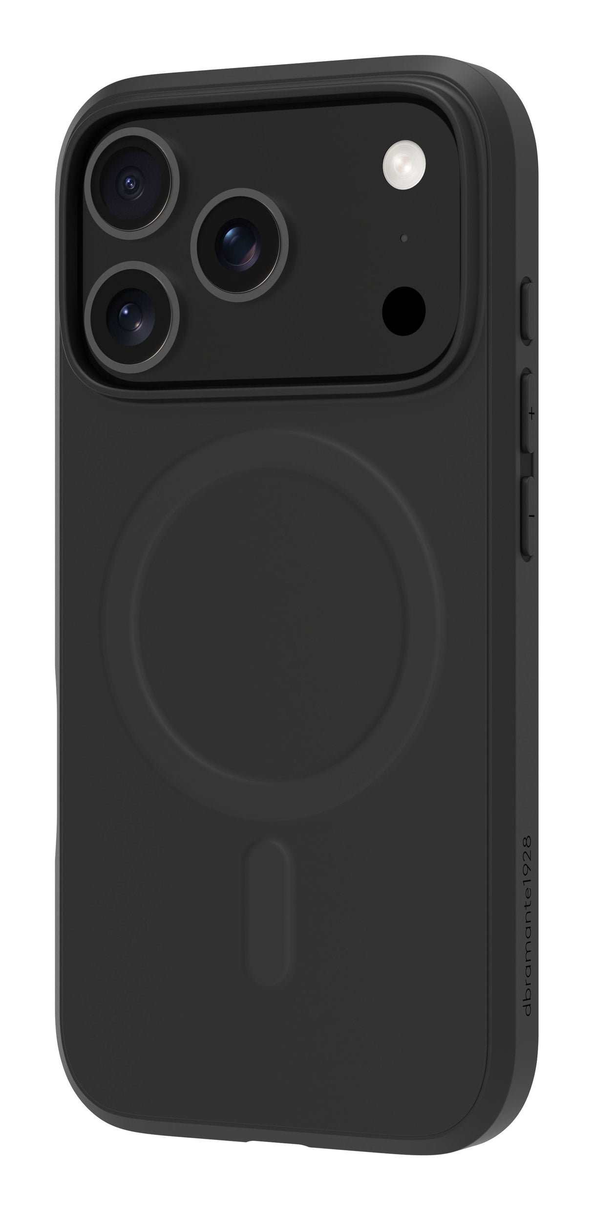 Dbramante1928 Nuuk Pro Ms Carcasa Trasera Para Teléfono Móvil Grueso Compatibilidad Con Magsafe Plástico Negro Para Apple Iphone 17 Pro