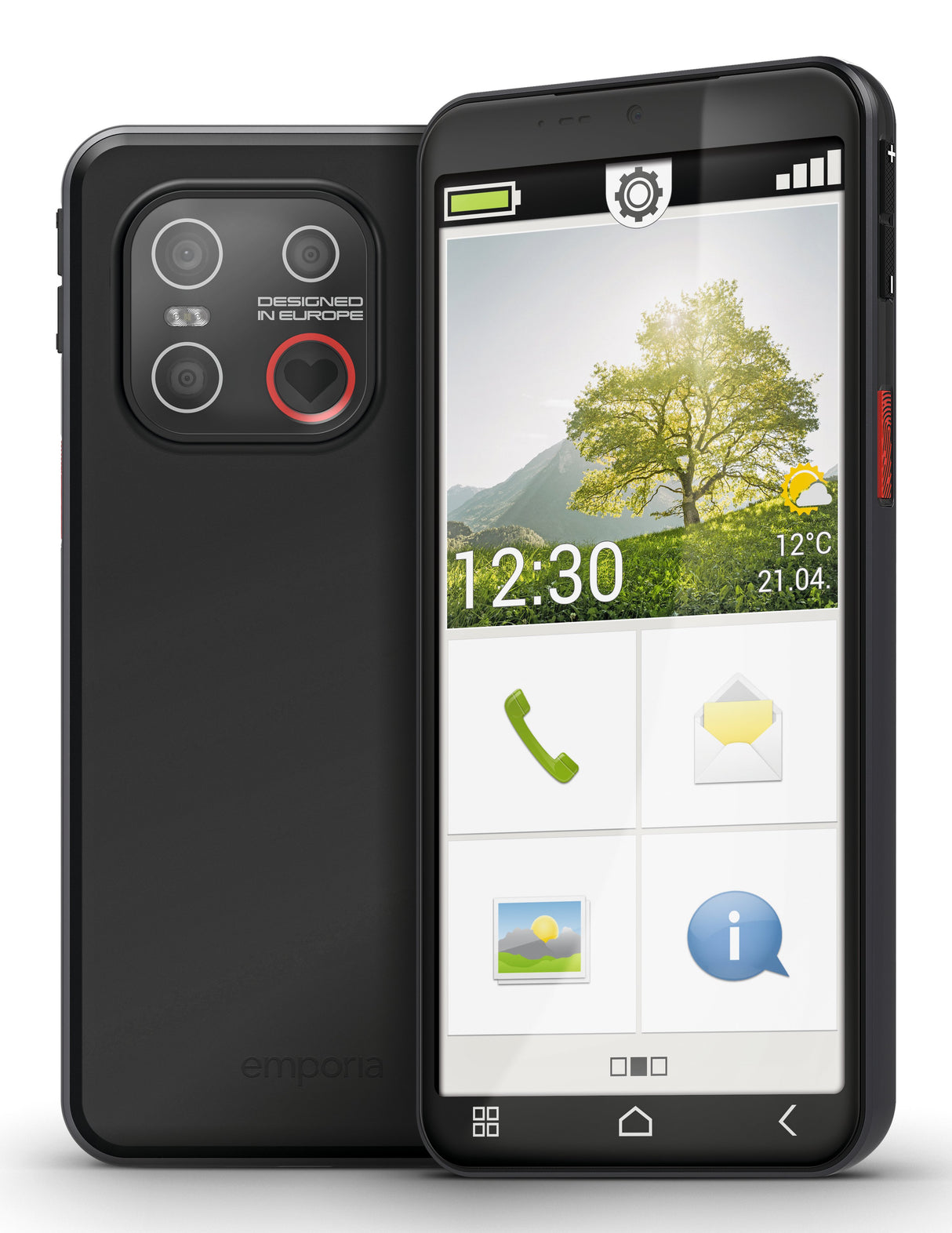 EAN 9005613169039 - Emporia emporiaSMART.ME7 13,8 cm (5.45") SIM única Android 15 4G USB Tipo C 6 GB 128 GB 3500 mAh Negro imagen 15