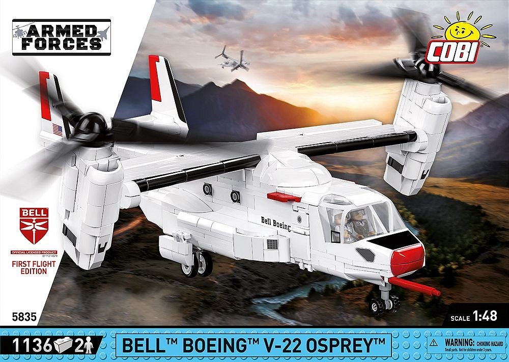 Cobi Bell-Boeing V-22 Osprey First Flight Edition, Construction Toy Cobi-5835