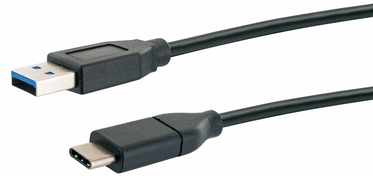 Cable Usb 3.1 Schwaiger, Enchufe: Usb 3.1 1 M, Negro